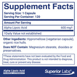 Alpha Lipoic Acid 600mg