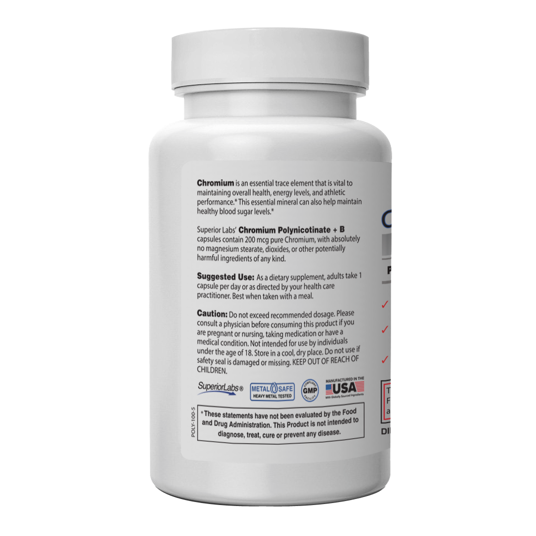 Chromium Polynicotinate + B