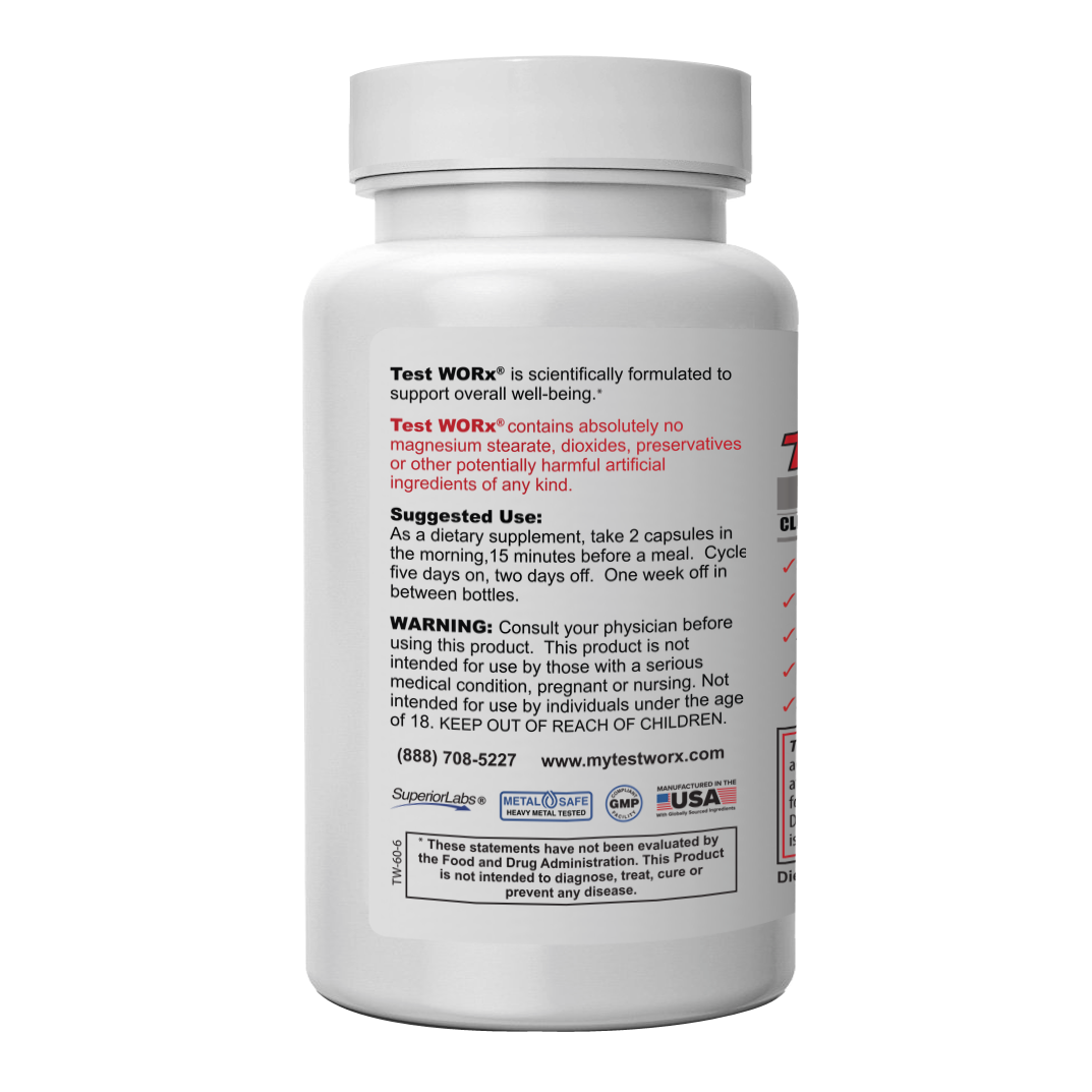 TestWORx® Natural T Booster
