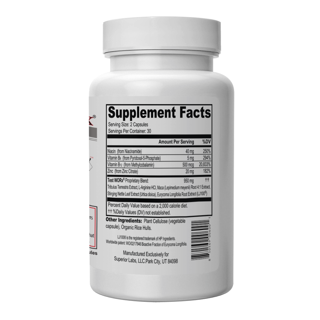 TestWORx® Natural T Booster