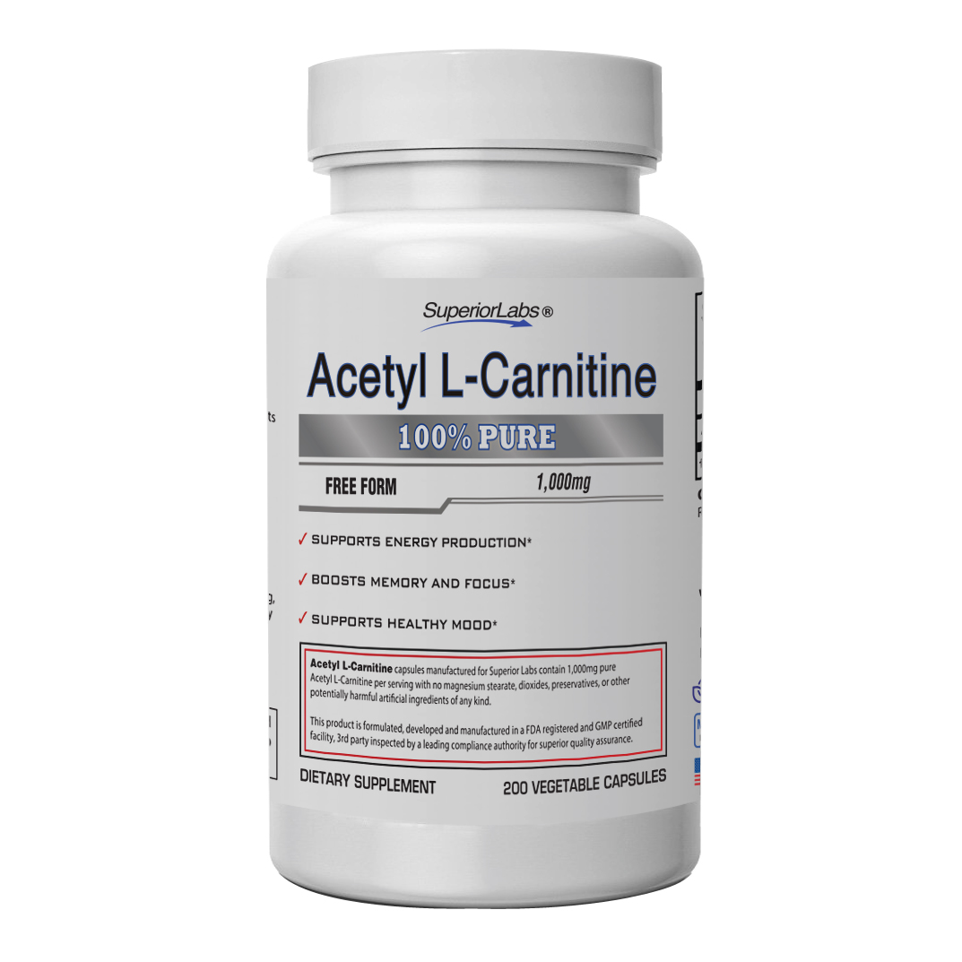 NAC (NAcetyl Cysteine) 1200 mg Superior Labs