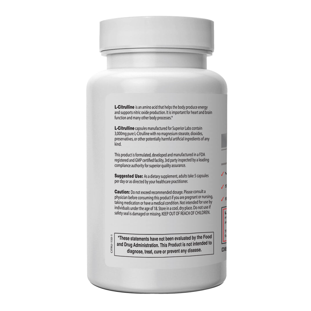 L-Citrulline Supplement Health Benefits