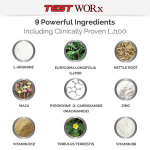 TestWORx® Best Selling Natural T Booster